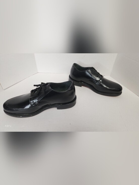 Executive Imperials Oxfords Shiney Black Genuine leather Men\'s 6.5 E4  Corporate main image 5